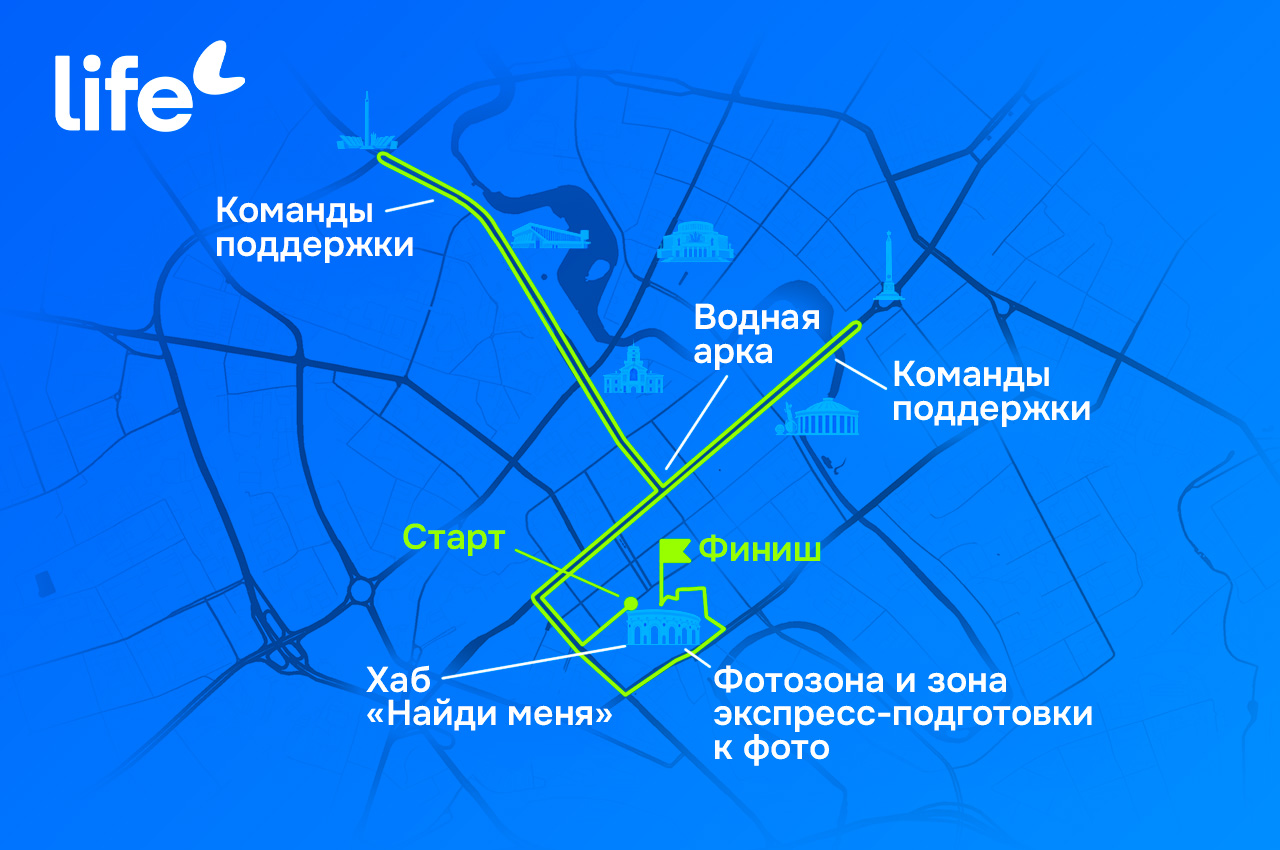 Life создаст маршрут поддержки для участников Минского полумарафона
